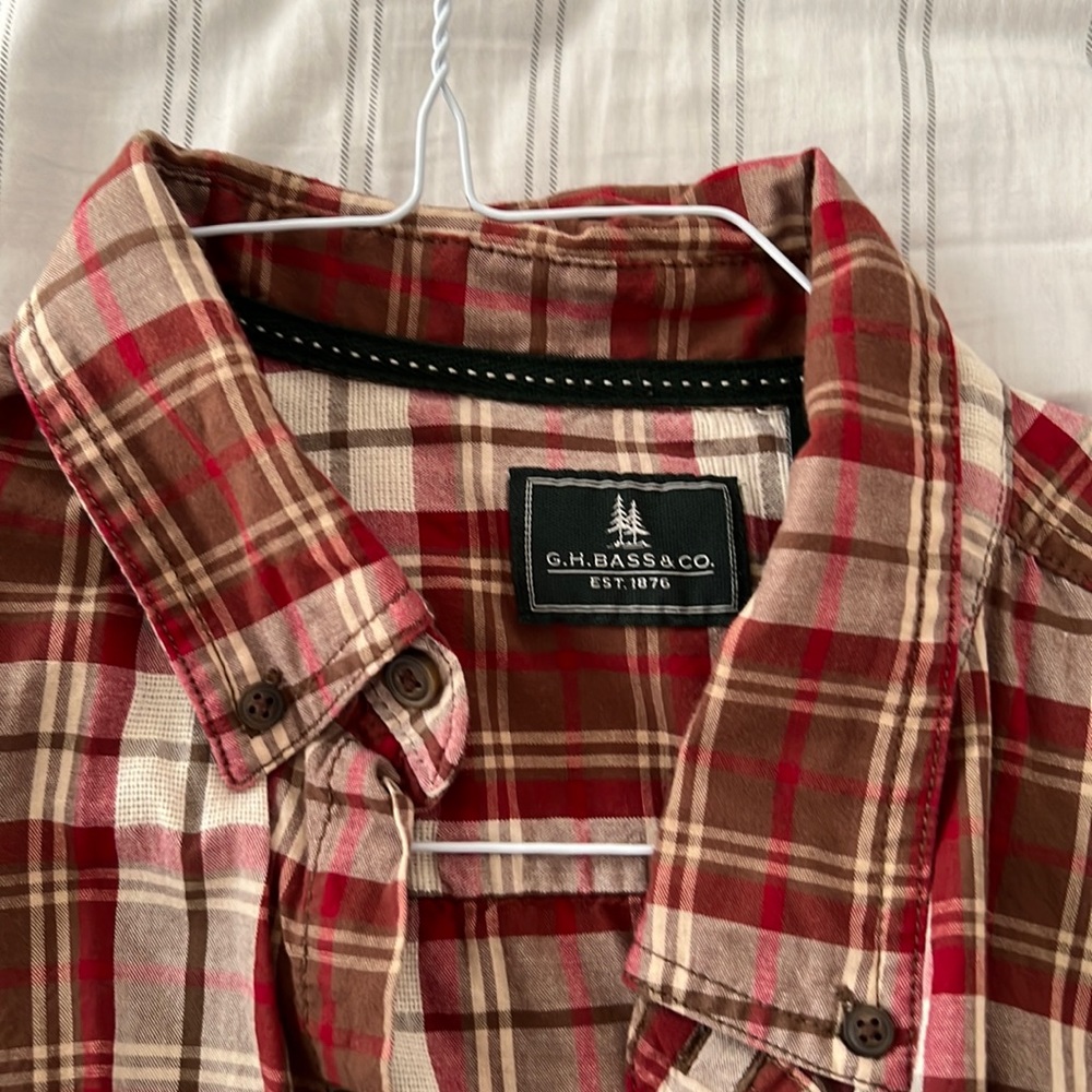 GH Bass long sleeve shirt